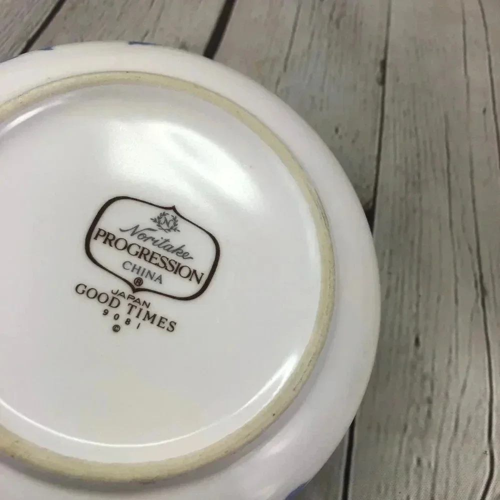 vintage noritake progression good times coupe cereal Bowls